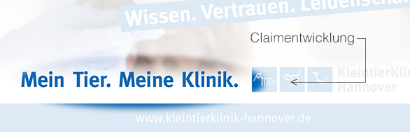 Claimentwicklung Kleintierklinik Hannover