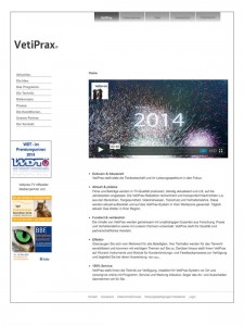 Webseite VetiPrax 1.0