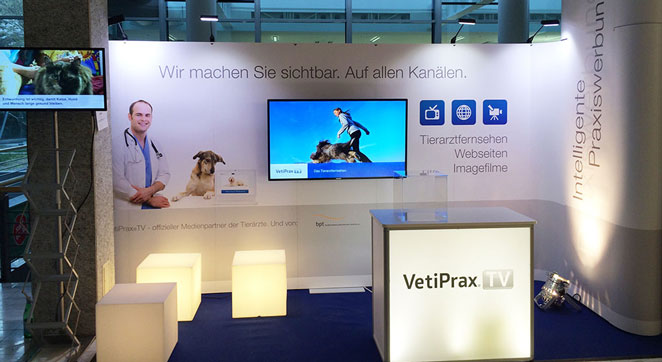 VetiPrax Messestand Baden-Baden