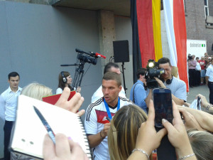 Lukas Podolski un VetiPrax.TV