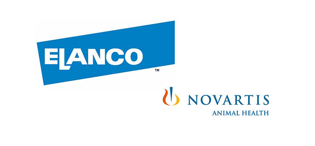 Logos Elanco und Novartis